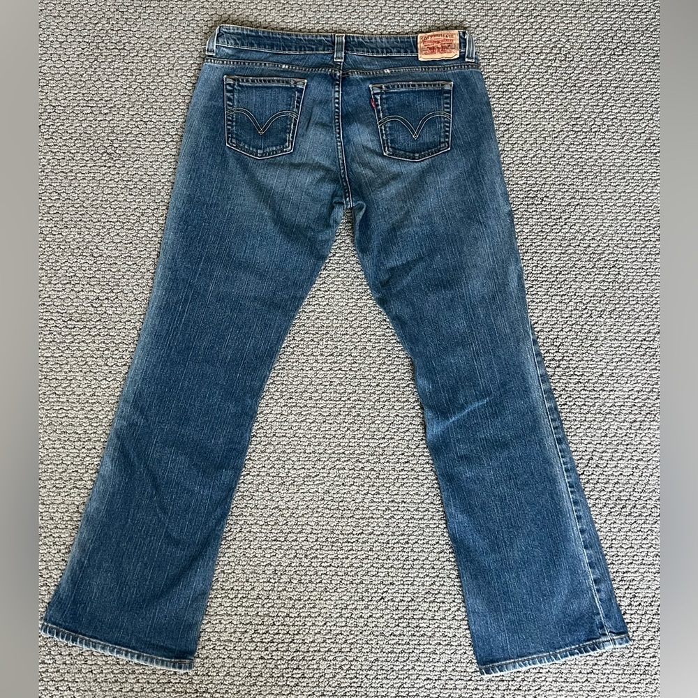 Levi's Low Boot Cut Denim Jeans, Men’s 12 - Picture 2 of 5
